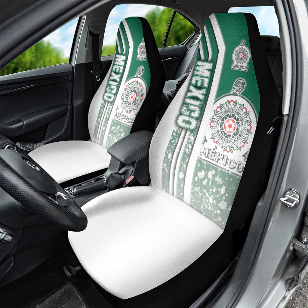 Mexico Football Car Seat Cover El Tri Soccer - Road To Champion - Wonder Print Shop