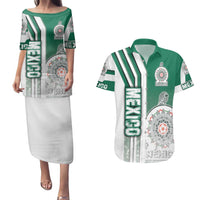 Mexico Football Couples Matching Puletasi and Hawaiian Shirt El Tri Soccer - Road To Champion - Wonder Print Shop