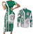 Mexico Football Couples Matching Short Sleeve Bodycon Dress and Long Sleeve Button Shirt El Tri Soccer - Road To Champion - Wonder Print Shop