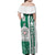 Mexico Football Family Matching Off Shoulder Maxi Dress and Hawaiian Shirt El Tri Soccer - Road To Champion - Wonder Print Shop