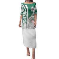 Mexico Football Family Matching Puletasi and Hawaiian Shirt El Tri Soccer - Road To Champion - Wonder Print Shop