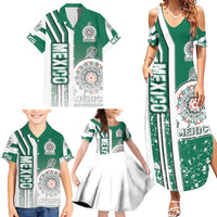 Mexico Football Family Matching Summer Maxi Dress and Hawaiian Shirt El Tri Soccer - Road To Champion - Wonder Print Shop