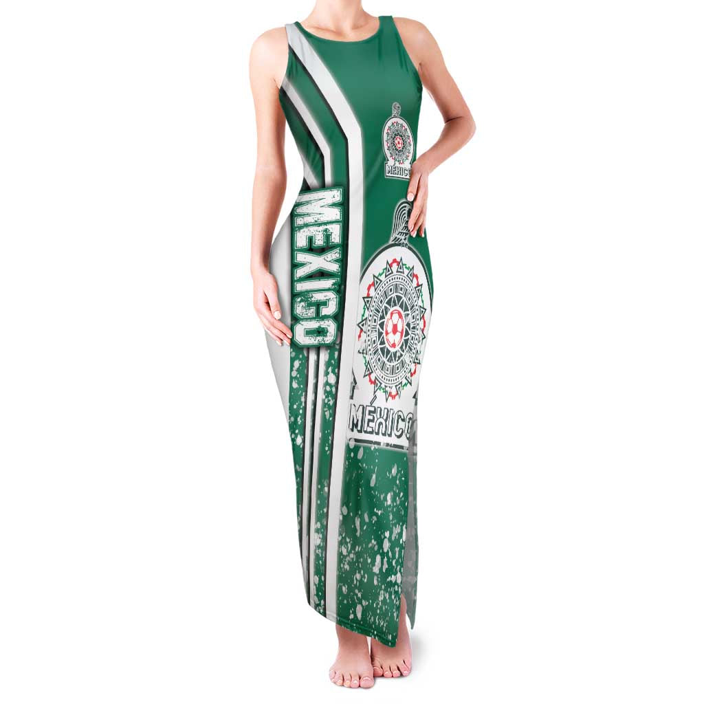 Mexico Football Family Matching Tank Maxi Dress and Hawaiian Shirt El Tri Soccer - Road To Champion - Wonder Print Shop