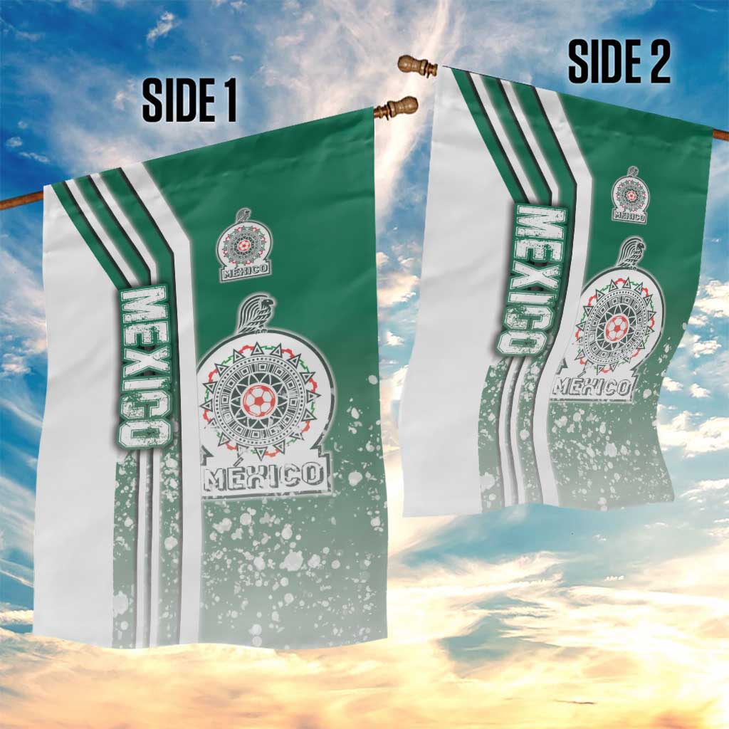 Mexico Football Garden Flag El Tri Soccer - Road To Champion - Wonder Print Shop
