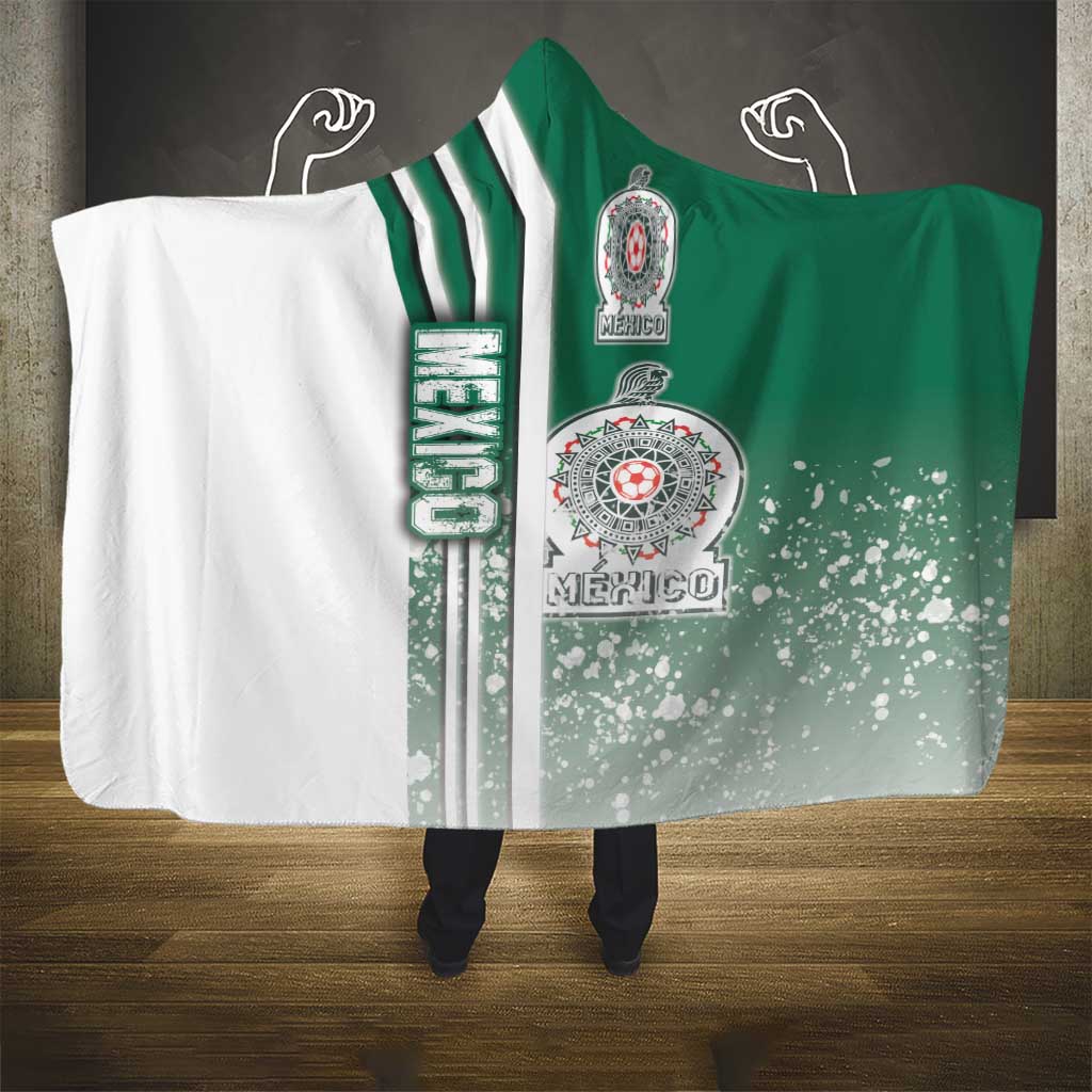 Mexico Football Hooded Blanket El Tri Soccer - Road To Champion
