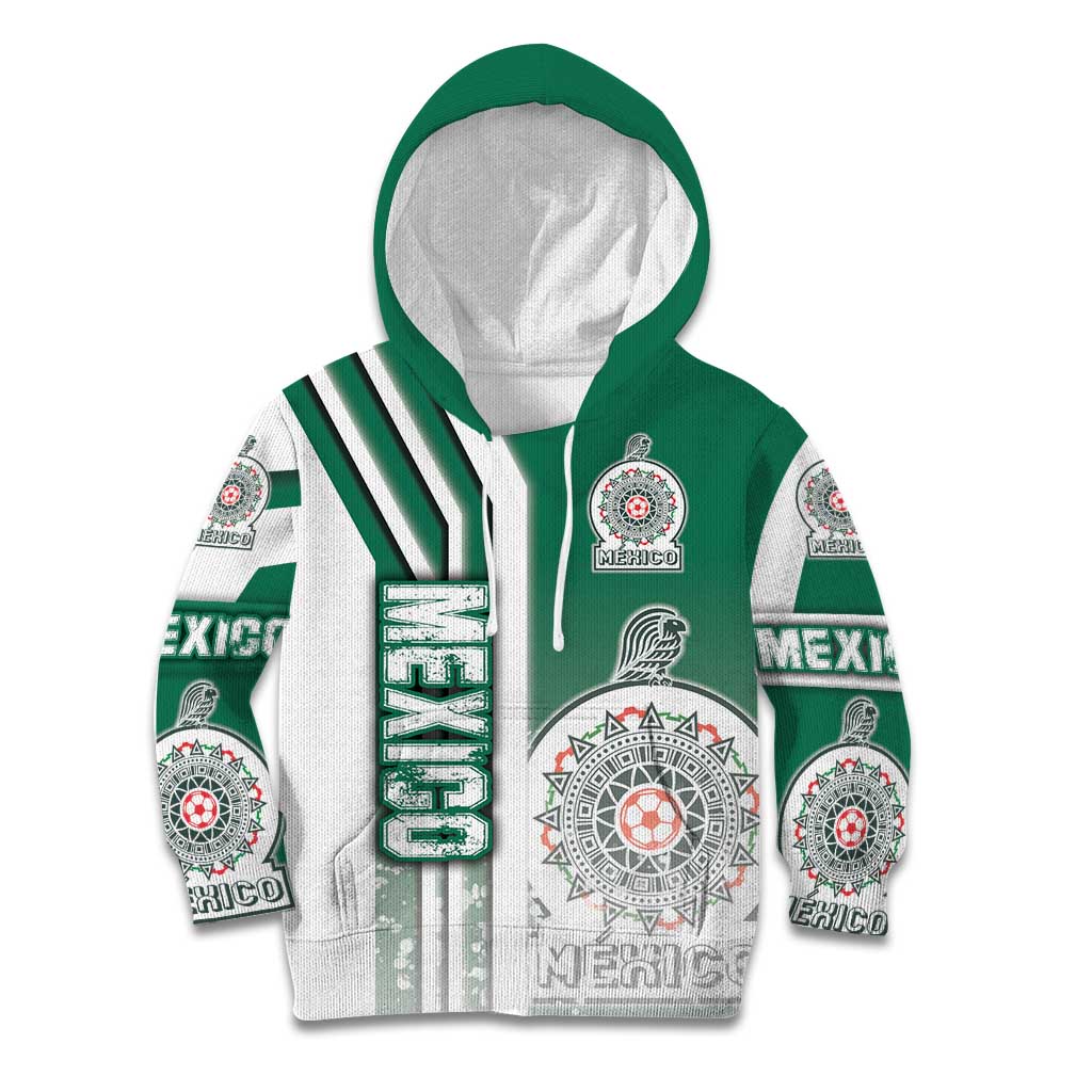 Mexico Football Kid Hoodie El Tri Soccer - Road To Champion - Wonder Print Shop