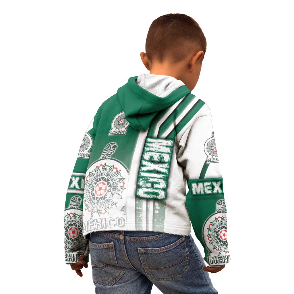 Mexico Football Kid Hoodie El Tri Soccer - Road To Champion - Wonder Print Shop