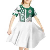 Mexico Football Kid Short Sleeve Dress El Tri Soccer - Road To Champion - Wonder Print Shop