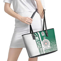 Mexico Football Leather Tote Bag El Tri Soccer - Road To Champion - Wonder Print Shop