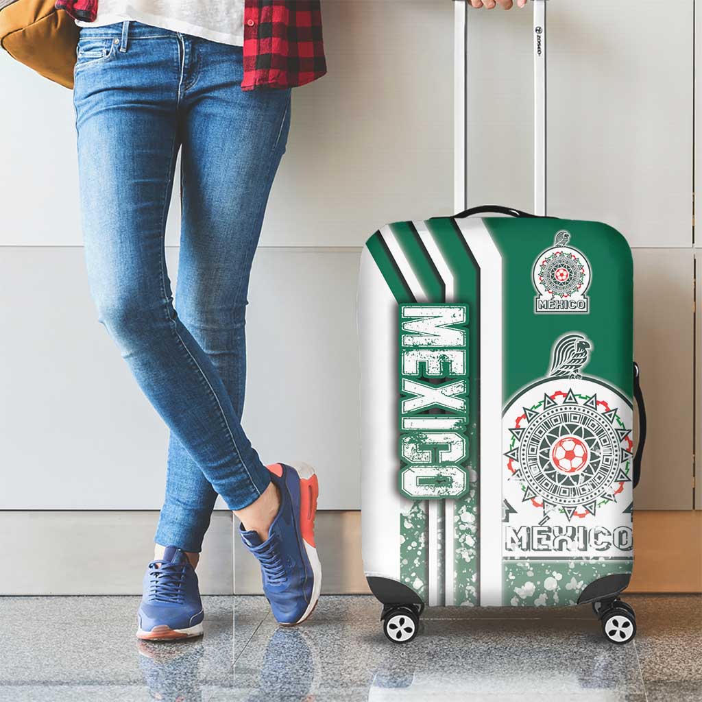 Mexico Football Luggage Cover El Tri Soccer - Road To Champion - Wonder Print Shop