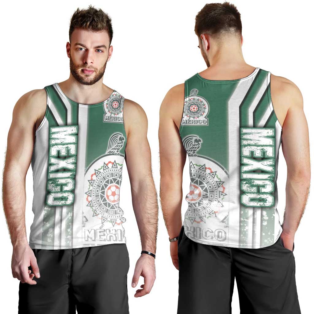 Mexico Football Men Tank Top El Tri Soccer - Road To Champion - Wonder Print Shop