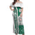 Mexico Football Off Shoulder Maxi Dress El Tri Soccer - Road To Champion - Wonder Print Shop