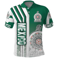 Mexico Football Polo Shirt El Tri Soccer - Road To Champion - Wonder Print Shop