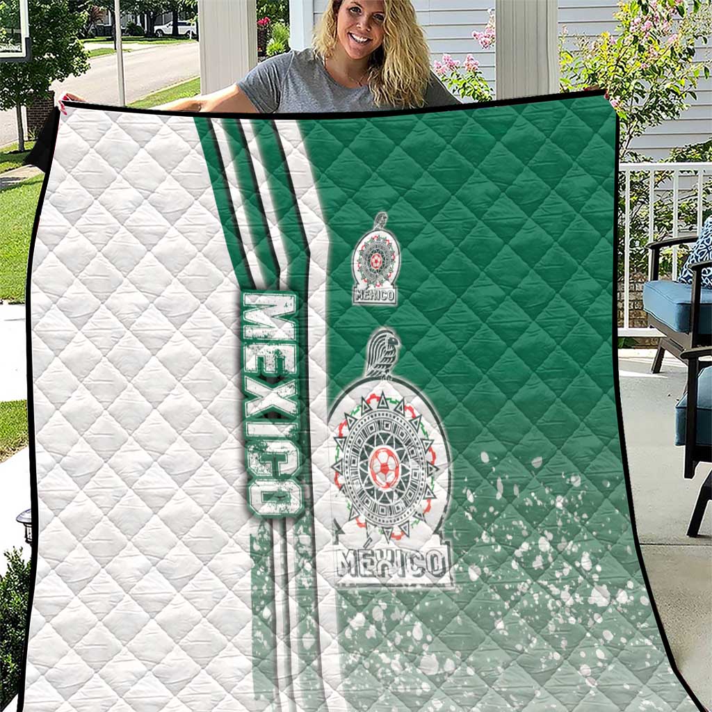 Mexico Football Quilt El Tri Soccer - Road To Champion - Wonder Print Shop