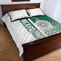 Mexico Football Quilt Bed Set El Tri Soccer - Road To Champion - Wonder Print Shop