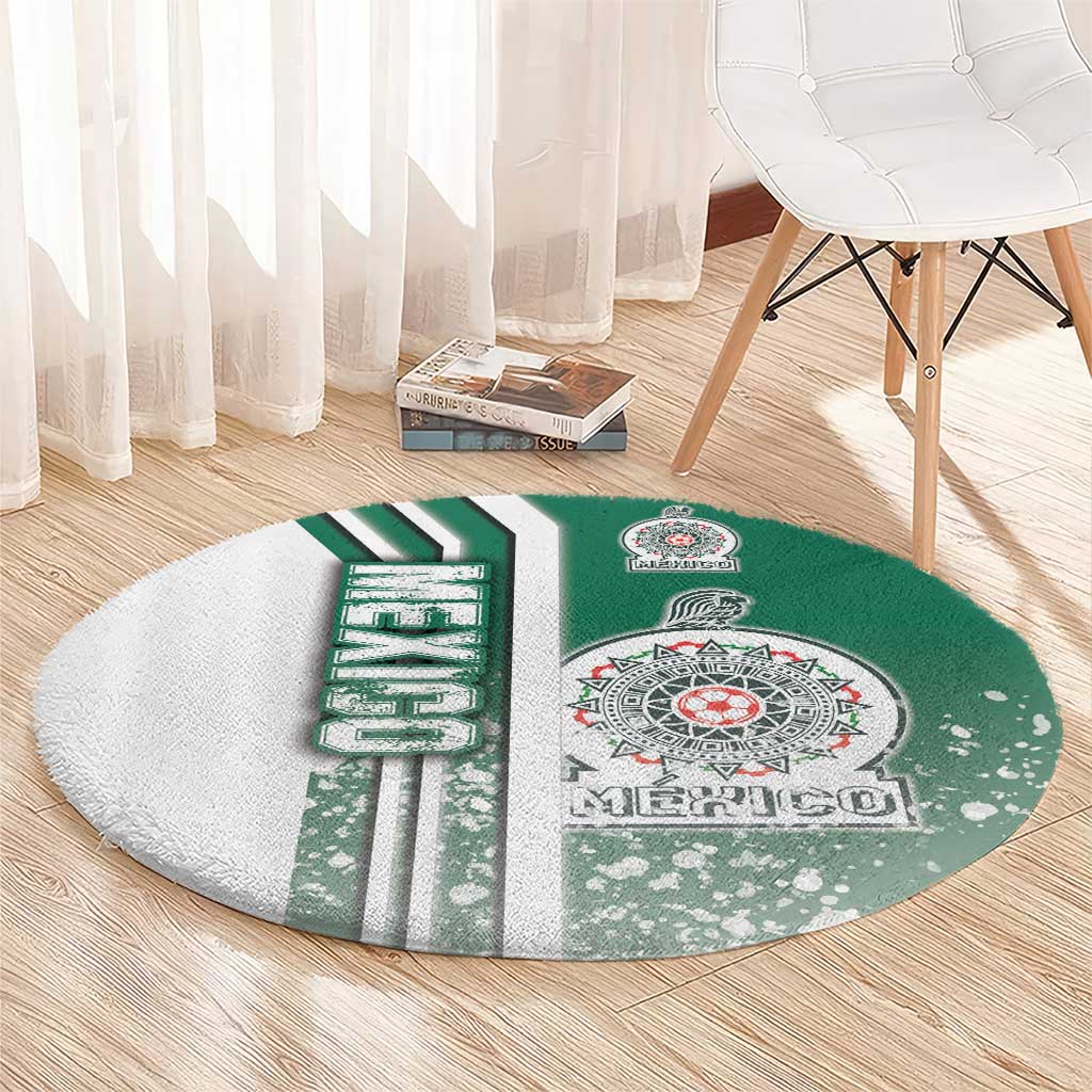 Mexico Football Round Carpet El Tri Soccer - Road To Champion