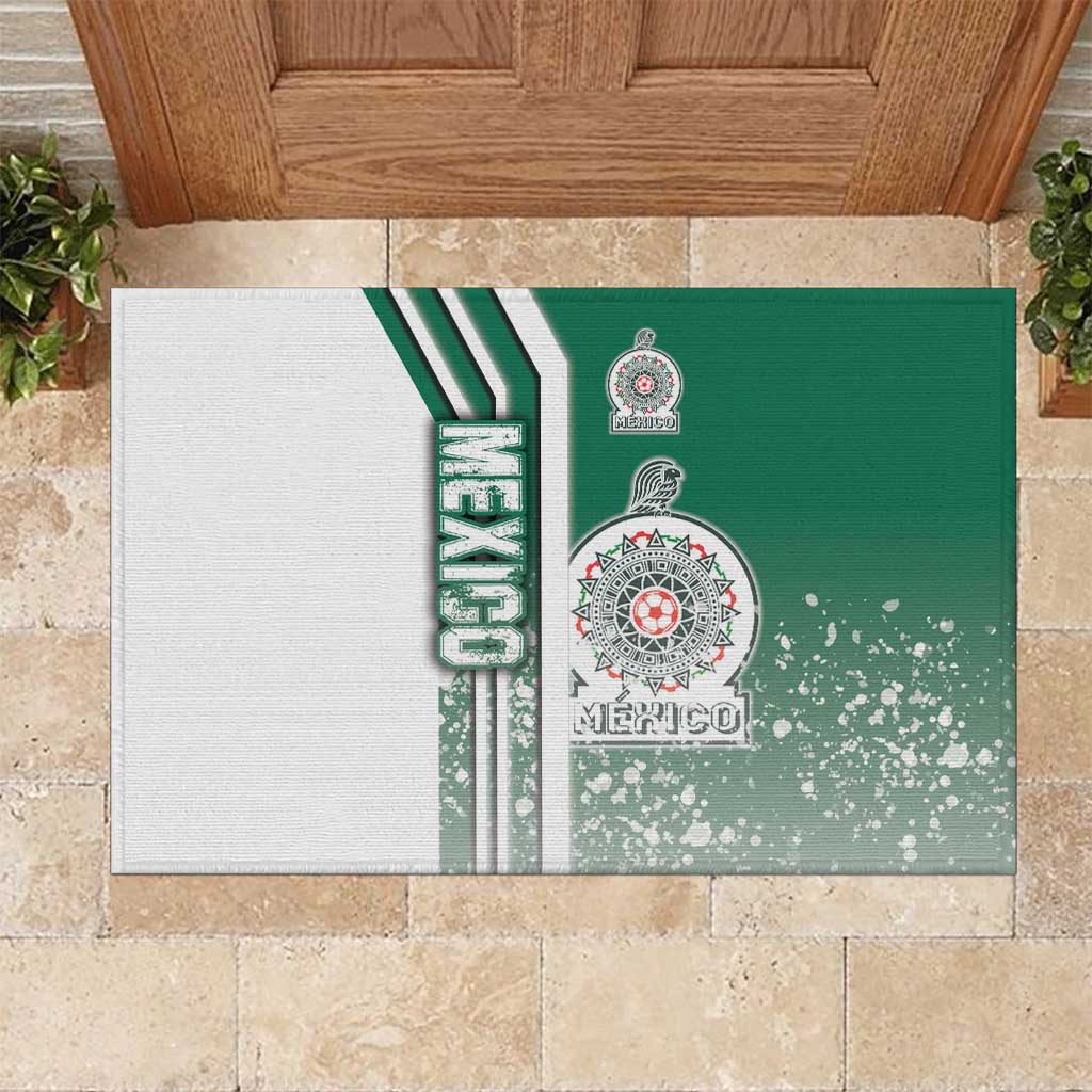 Mexico Football Rubber Doormat El Tri Soccer - Road To Champion - Wonder Print Shop
