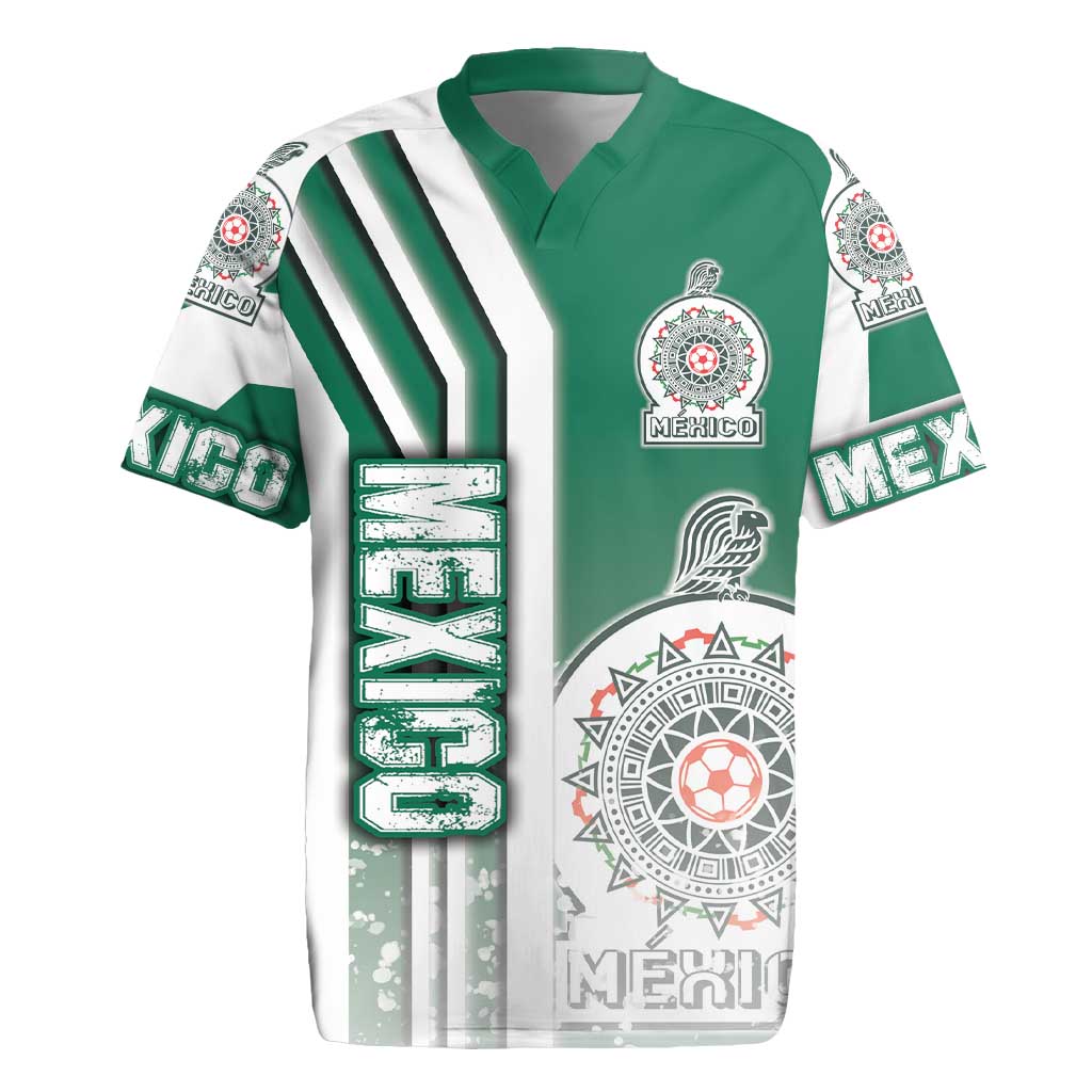 Mexico Football Rugby Jersey El Tri Soccer - Road To Champion - Wonder Print Shop
