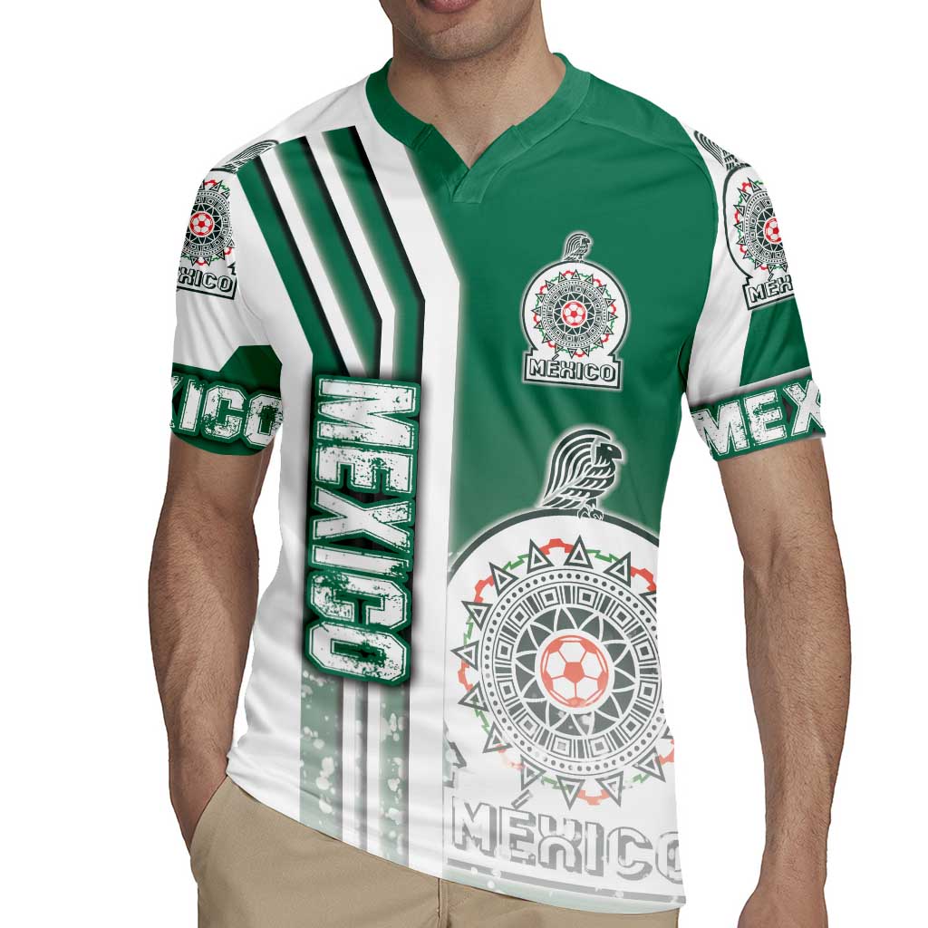 Mexico Football Rugby Jersey El Tri Soccer - Road To Champion - Wonder Print Shop