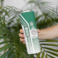 Mexico Football Skinny Tumbler El Tri Soccer - Road To Champion - Wonder Print Shop