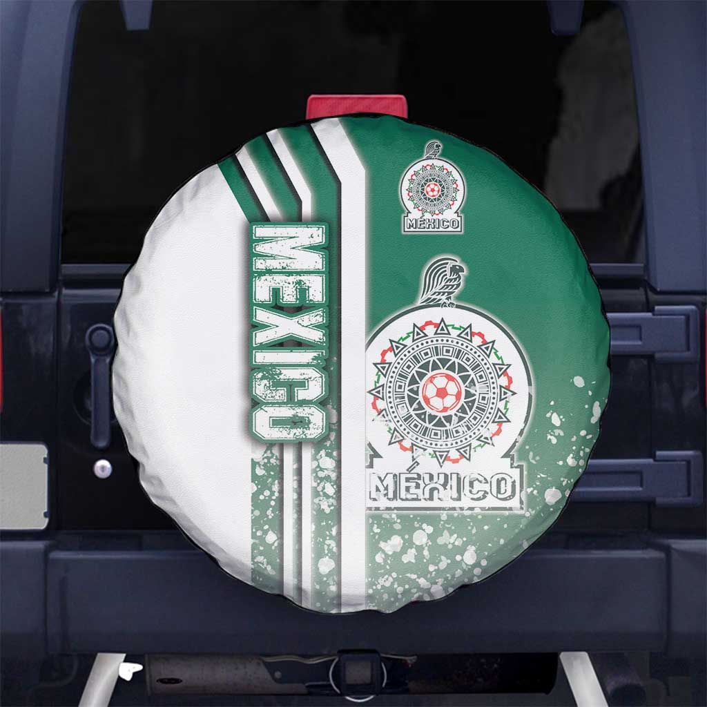 Mexico Football Spare Tire Cover El Tri Soccer - Road To Champion - Wonder Print Shop