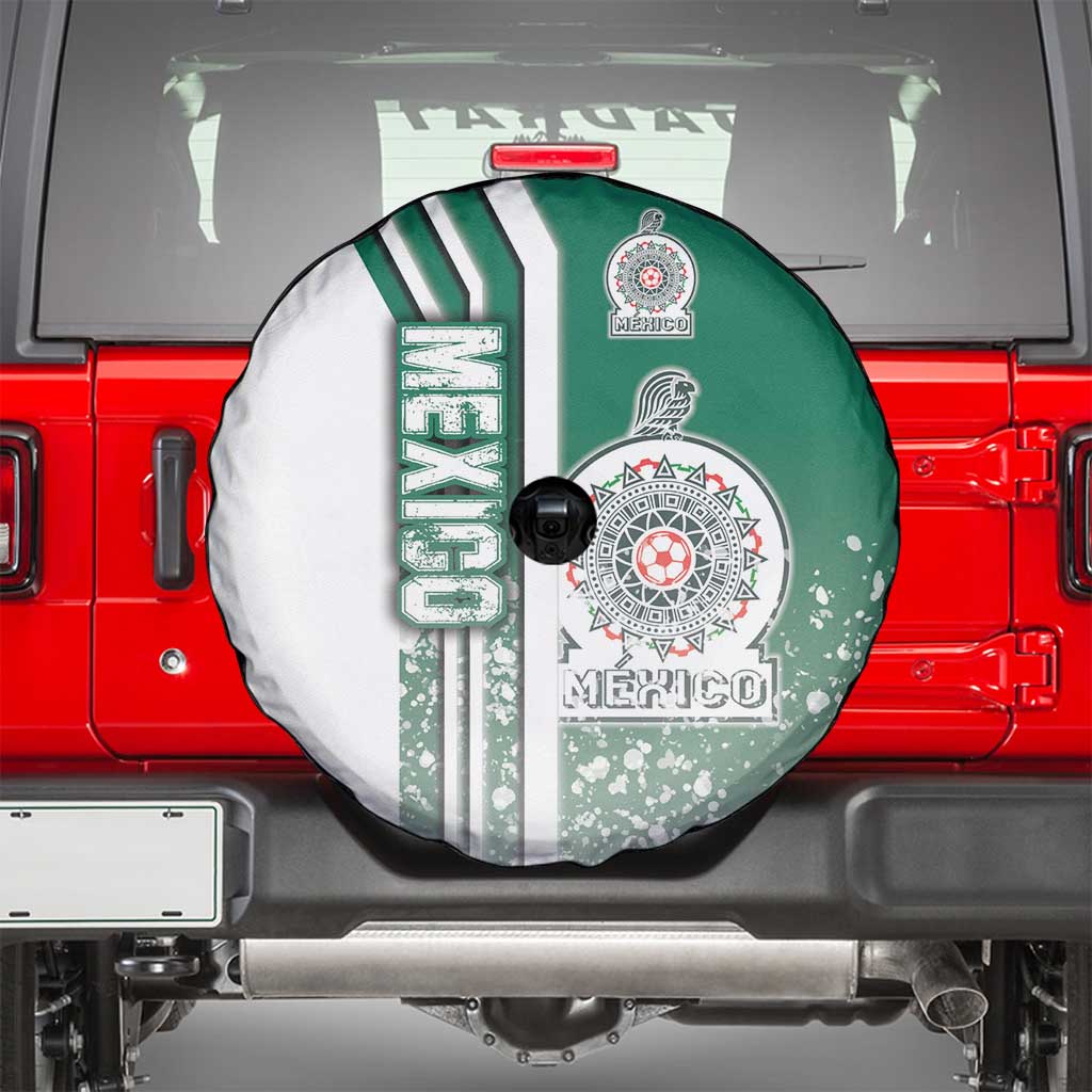 Mexico Football Spare Tire Cover El Tri Soccer - Road To Champion - Wonder Print Shop