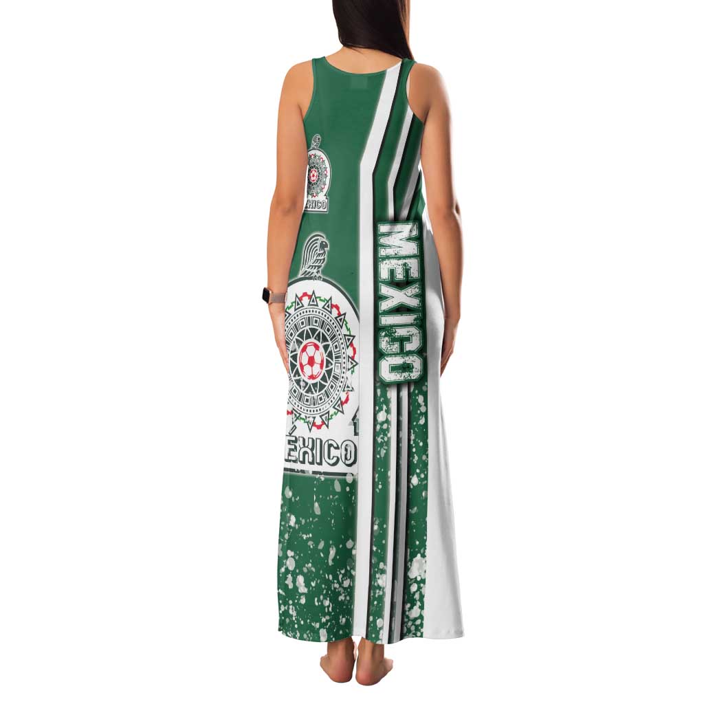 Mexico Football Tank Maxi Dress El Tri Soccer - Road To Champion - Wonder Print Shop