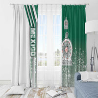 Mexico Football Window Curtain El Tri Soccer - Road To Champion - Wonder Print Shop