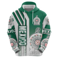 Mexico Football Zip Hoodie El Tri Soccer - Road To Champion - Wonder Print Shop