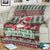Africa Christmas Black Santa Fist Blanket All Power to the People