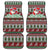 Africa Christmas Black Santa Fist Car Mats All Power to the People - Wonder Print Shop