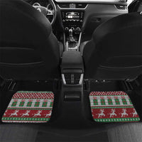 Africa Christmas Black Santa Fist Car Mats All Power to the People - Wonder Print Shop