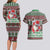 Africa Christmas Black Santa Fist Couples Matching Long Sleeve Bodycon Dress and Hawaiian Shirt All Power to the People - Wonder Print Shop