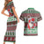 Africa Christmas Black Santa Fist Couples Matching Short Sleeve Bodycon Dress and Hawaiian Shirt All Power to the People - Wonder Print Shop
