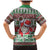 Africa Christmas Black Santa Fist Family Matching Mermaid Dress and Hawaiian Shirt All Power to the People - Wonder Print Shop