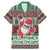 Africa Christmas Black Santa Fist Family Matching Mermaid Dress and Hawaiian Shirt All Power to the People - Wonder Print Shop