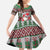 Africa Christmas Black Santa Fist Family Matching Off Shoulder Maxi Dress and Hawaiian Shirt All Power to the People - Wonder Print Shop