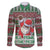 Africa Christmas Black Santa Fist Family Matching Puletasi and Hawaiian Shirt All Power to the People - Wonder Print Shop