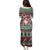 Africa Christmas Black Santa Fist Family Matching Puletasi and Hawaiian Shirt All Power to the People - Wonder Print Shop