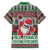 Africa Christmas Black Santa Fist Family Matching Short Sleeve Bodycon Dress and Hawaiian Shirt All Power to the People - Wonder Print Shop