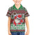 Africa Christmas Black Santa Fist Family Matching Short Sleeve Bodycon Dress and Hawaiian Shirt All Power to the People - Wonder Print Shop