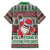 Africa Christmas Black Santa Fist Family Matching Summer Maxi Dress and Hawaiian Shirt All Power to the People - Wonder Print Shop