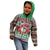 Africa Christmas Black Santa Fist Kid Hoodie All Power to the People - Wonder Print Shop