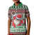 Africa Christmas Black Santa Fist Kid Polo Shirt All Power to the People - Wonder Print Shop