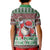 Africa Christmas Black Santa Fist Kid Polo Shirt All Power to the People - Wonder Print Shop