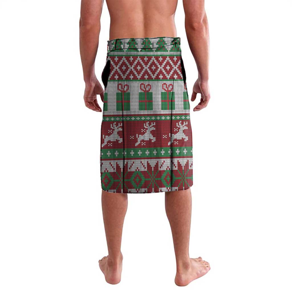 Africa Christmas Black Santa Fist Lavalava All Power to the People - Wonder Print Shop