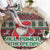 Africa Christmas Black Santa Fist Round Carpet All Power to the People