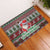 Africa Christmas Black Santa Fist Rubber Doormat All Power to the People - Wonder Print Shop