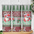 Africa Christmas Black Santa Fist Skinny Tumbler All Power to the People - Wonder Print Shop