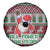 Africa Christmas Black Santa Fist Spare Tire Cover All Power to the People - Wonder Print Shop
